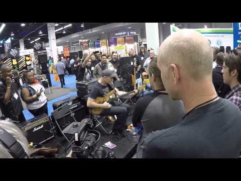 Wojtek Pilichowski - NAMM 2015 demonstration - Dunlop Manufacturing