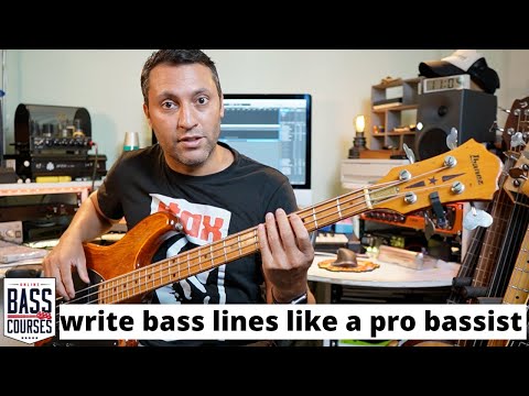 I've Used This For 20 Years To Write Bass Lines For A Living