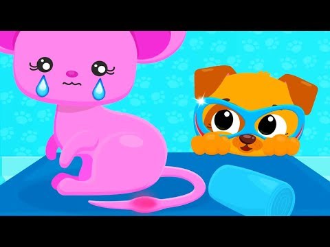 Fun Baby Pet Care Kids Game - Cute & Tiny Superhero - Farm Animals Care & Makeover Games For Kids