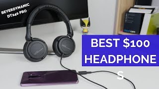 Video thumbnail for Best $100 Headphone : Beyerdynamic DT 240 Pro! by Booredatwork.com