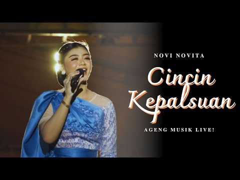 NOVI NOVITA - CINCIN KEPALSUAN! AGENG MUSIK LIVE TERBARU DI JAKARTA 2025 🎶