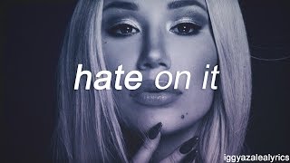 Iggy Azalea - Hate On It (Lyrics)