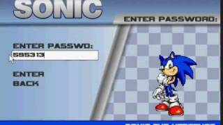 Ultimate Flash Sonic - Unlock all Cheats Password!