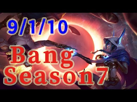 SKT T1 Bang Xayah ADC vs Ashe Patch 7.12