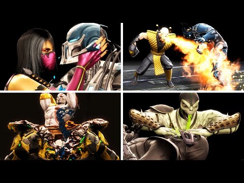 Mortal Kombat 9: Komplete Edition - All Fatalities & All Stage Fatalities