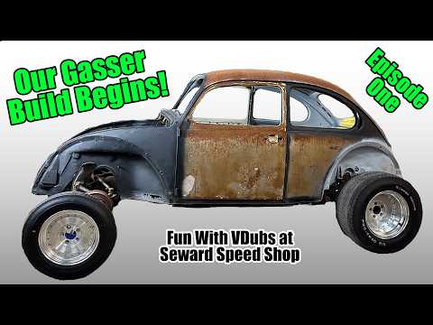 Stock VW Beetle to Radical Gasser: Our Build Begins!