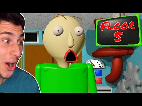 Baldi's Basics Plus Floor 5 Is IMPOSSIBLE!