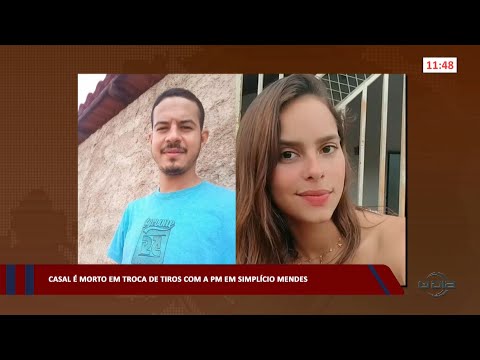 Casal é morto em troca de tiros com a PM em Simplício Mendes 02 03 2023