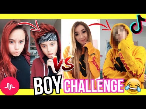 JUNGS BOY CHALLENGE ich als Junge MUSICAL.LY TikTok Video