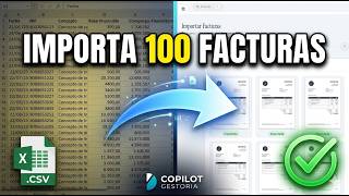 Importar facturas desde un CSV