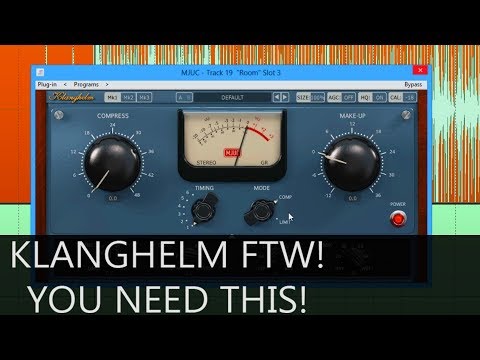 Klanghelm MJUC compressor - a must have for any studio