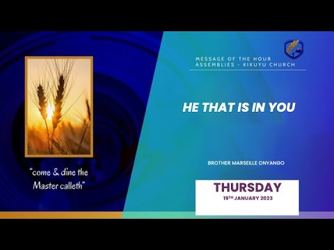 Thursday Fellowship Service | 19th, January 2023