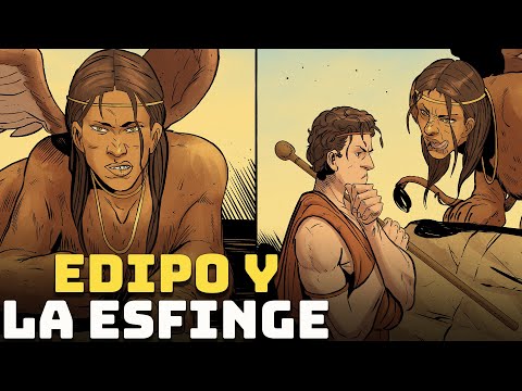 Edipo se Enfrenta al Esfinge - Parte 2 - La Increíble Historia de Edipo - Mitología Griega