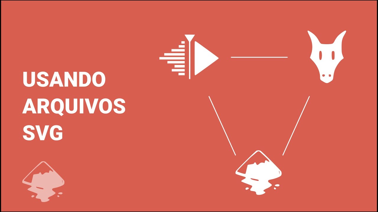 Usando arquivos SVG no Kdenlive e no Glaxnimate