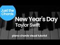 Piano Chords - New Year's Day (Taylor Swift)