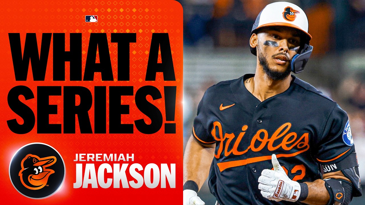 BREAKOUT SERIES? 👀 3 HR, 8 RBI, 17 TB for Orioles' Jeremiah Jackson in last 3 games | MLB Highlights