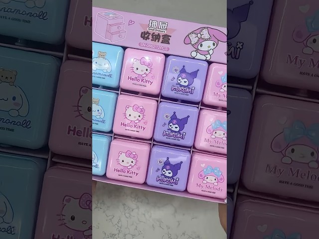 Vídeo relacionado con Hello Kitty Sanrio Kuromi Joyero Musical Niña Adolescente Anime Joyero Organizador Caja Decorativa Bonita con Figura Giratoria Regalo para Niñas (Morada Kuromi)