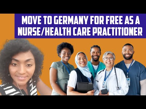 Direct Employment To Germany For Free As A Nurse/Health Care Practitioner.