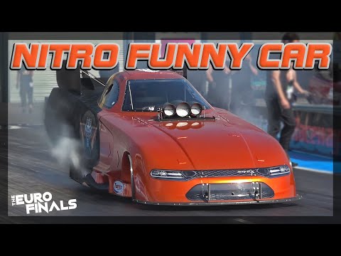 NITRO FUNNY CAR AT THE EURO FINALS 2023 - SANTA POD RACEWAY