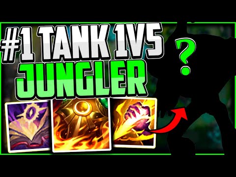 This Tank Jungler is ACTUALLY a 1v5 LATE GAME MACHINE🔥 (My Favorite Tank atm) - League of Legends