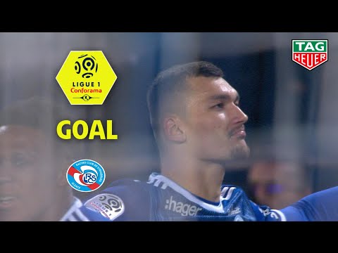 Goal Ludovic AJORQUE (22') / RC Strasbourg Alsace - AS Saint-Etienne (2-1) (RCSA-ASSE) / 2019-20