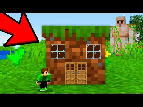I Created a One Block House to Troll the Evil Golem!