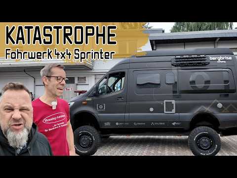 GOLDSCHMITT & MARQUART shock absorbers instead of AIR SUSPENSION - SPRINTER hangs
