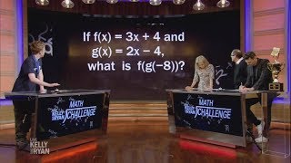Kelly & Ryan Have a Rematch with Mathcounts Winner Luke Robitaille