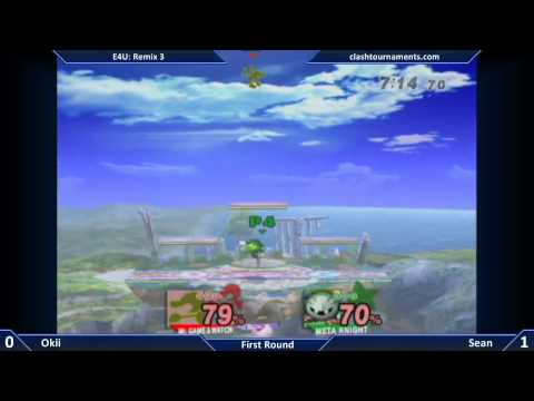 E4U Remix 3 - Sean vs Okii - SSBB