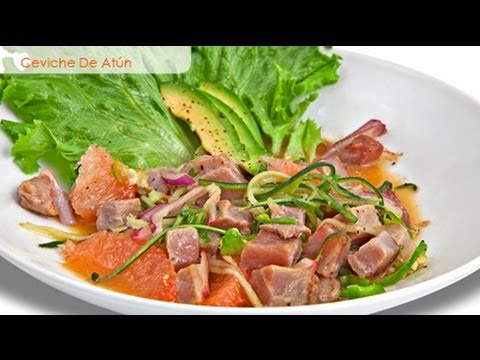 Receta Ceviche de Atún