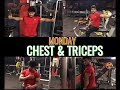 Beginner Workout Routine |DAY 1 |CHEST & TRICEPS |set&reps|