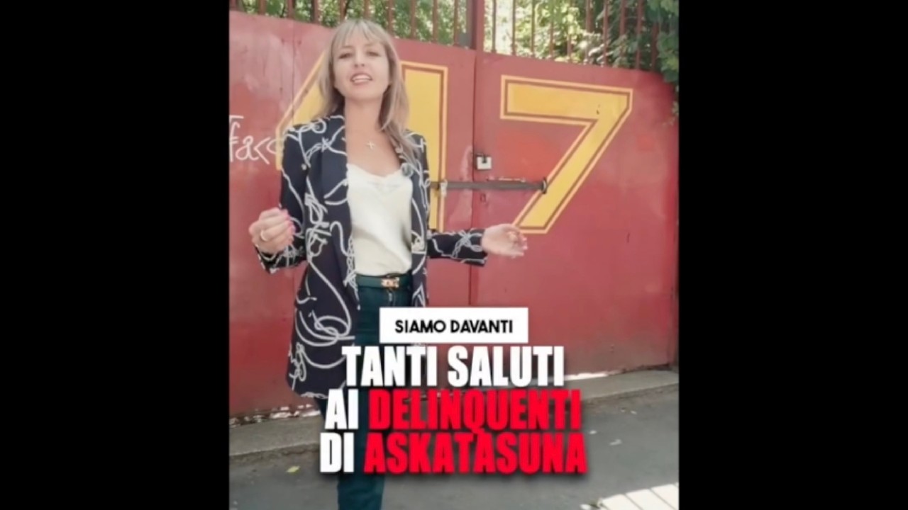 SARDONE: "DELINQUENTI FUORI DA ASKATASUNA: GRAZIE ALLE FORZE DELL'ORDINE CHE DIFENDONO TORINO"