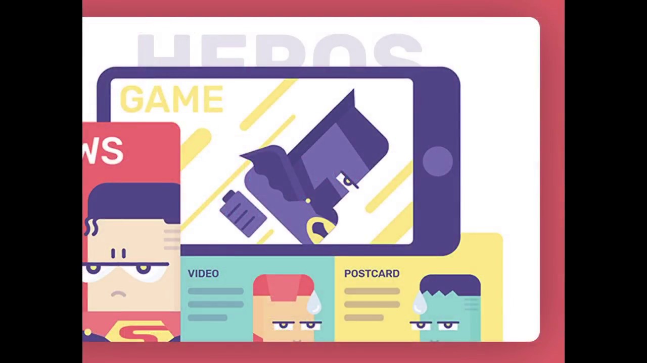 Hero Character Creator Design Vector