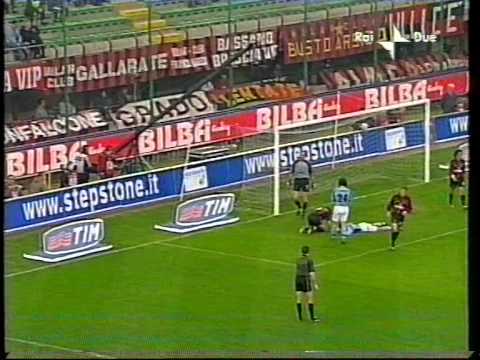 Serie A 2000/2001: AC Milan vs Lazio 1-0 - 2001.04.01