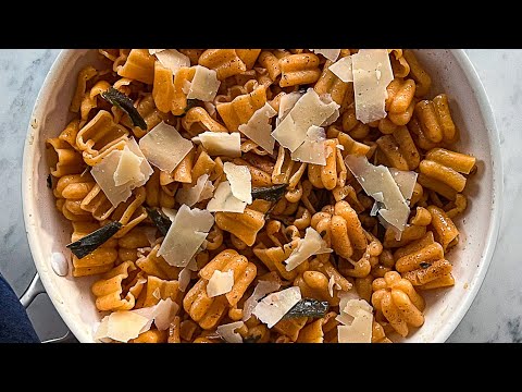 Brown Butter Sage Sauce for Butternut Squash Pasta