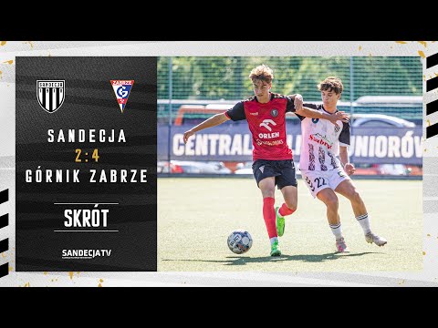 CLJ U19: Sandecja Nowy Sącz - Górnik Zabrze 2:4 (1:2), skrót meczu | 21.09.2023