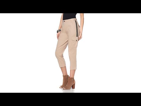 Sheryl Crow Beaded Girlfriend Cargo Pant