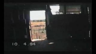 preview picture of video 'Australia A Shearing Shed Full Of Bullet Holes We Stayed In On A Shooting Trip To Cobar'