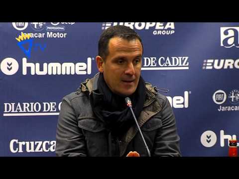 Paco García tras Cádiz-La Hoya Lorca (20-02-16)