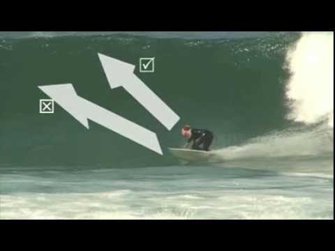 Bottom Turn (regular foot). From 110% Surfing Techniques Volume 2 DVD.