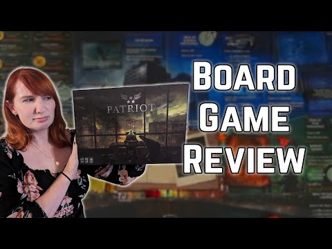 Board Game Review - Patriot (Grand Gamers Guild) - First Play Thoughts
