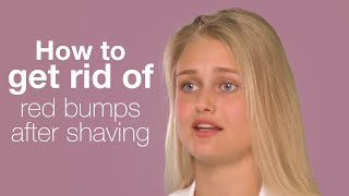 How to get rid of red bumps after shaving - Intimate shaving products for intimate shaving