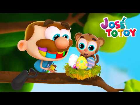 Capa de Desenho Infantil Totoy - Historinha do José Comilão e o Mistério dos Ovinhos de Chocolate!!!