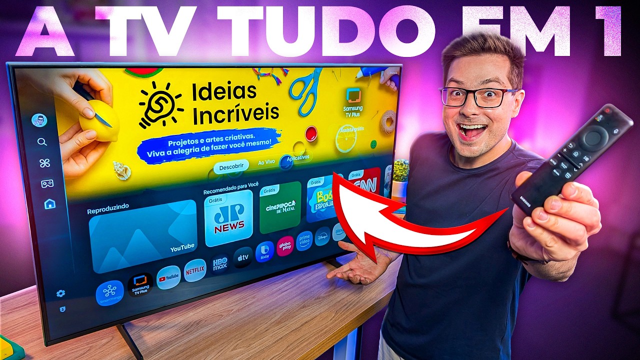 Miniatura da avaliação em vídeo de Smart TV Samsung 75 Polegadas Crystal UHD 4K U8600F