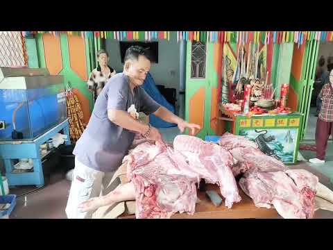 , title : '🔪Proses Kerjaan Tionghoa Tukang Potong Daging Babi Di Bagansiapiapi'