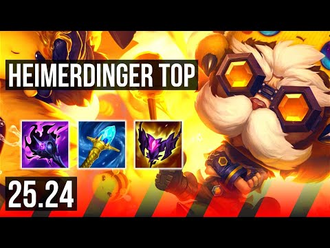 HEIMERDINGER vs MEL (TOP) | 60K damage | EUW Diamond | 25.24