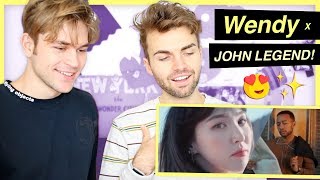 Red Velvet's Wendy x John Legend!!! “Written in the Stars” Reaction! (Chrissy Teigen is shaking)