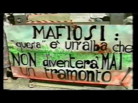 27 giugno 1992 - Palermo . Servizio di Televiterbo