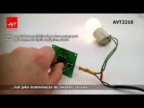 AVT2210 - Najprostszy regulator mocy 230V