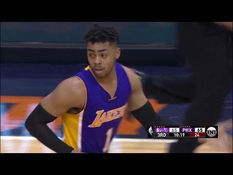 D'Angelo Russell 28 Points Highlights | Lakers vs Suns | 3.9.17 | 16-17 NBA Season